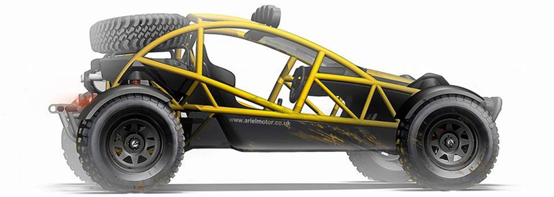 Illustration for article titled Ariel Nomad: Beast Off-Road Buggy With Superlight Sports Car DNA